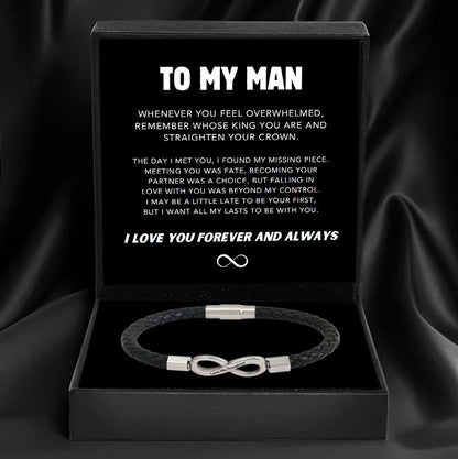 To My Man - Infinity Bracelet