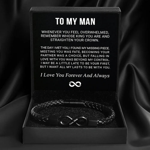 To My Man - Infinity Bracelet