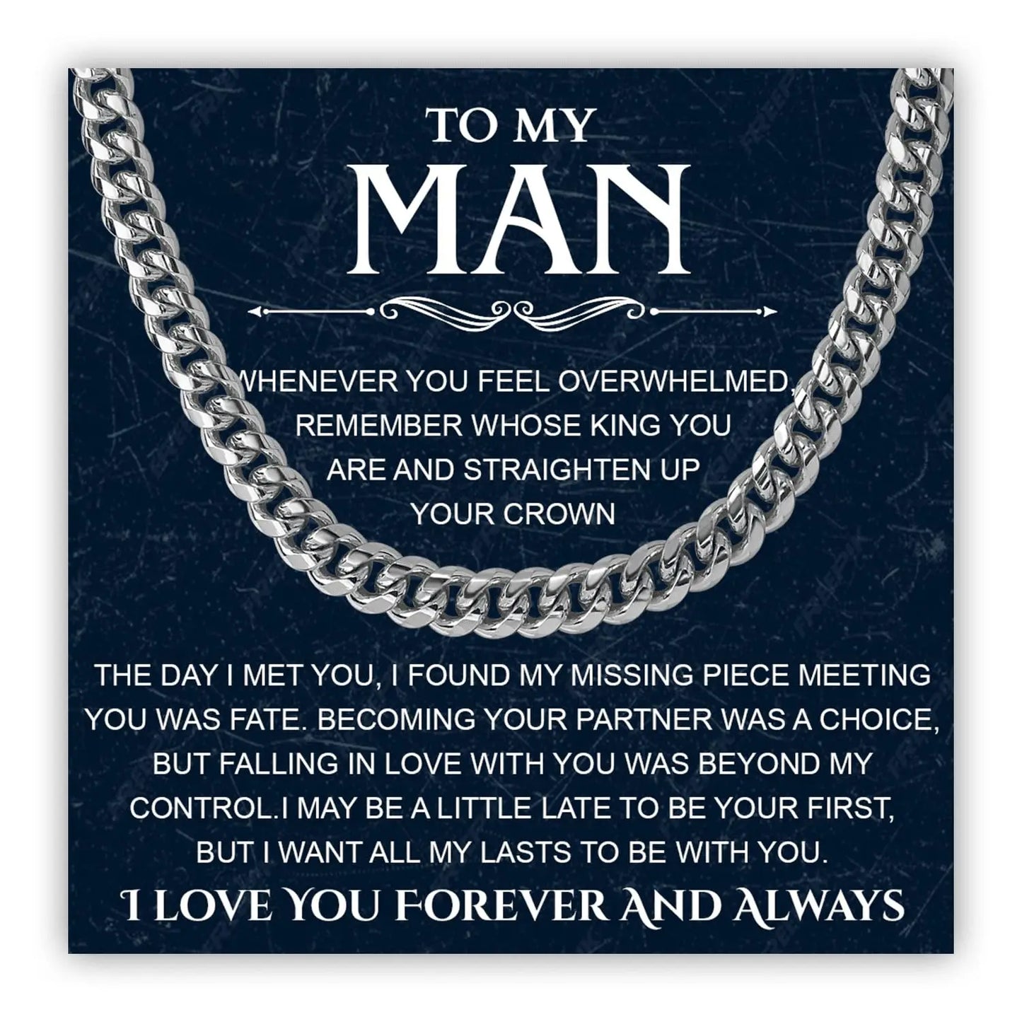 To My Man - I Love You
